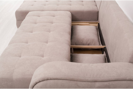 Monza canapea 3 locuri cu insula